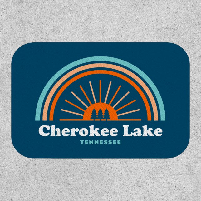 Cherokee Lake Tennessee Rainbow Patch (Front)