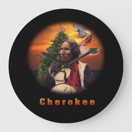 Cherokee Large Clock