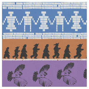 Cherokee lines fabric