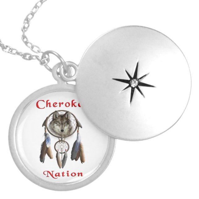 Cherokee Locket Necklace (Front)