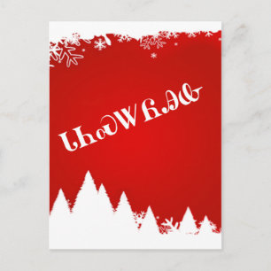 Cherokee Merry Christmas Postcard