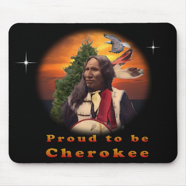 Cherokee Mouse Pad (Front)