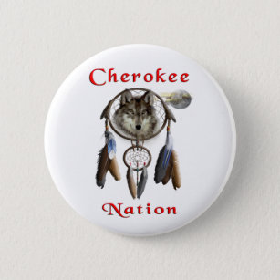 Cherokee Nation Button