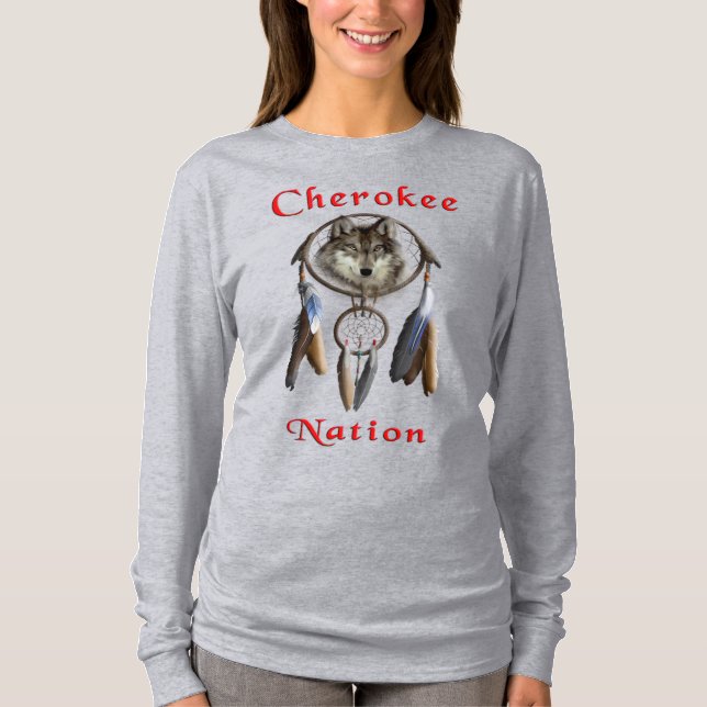 Cherokee nation clothing T-Shirt (Front)