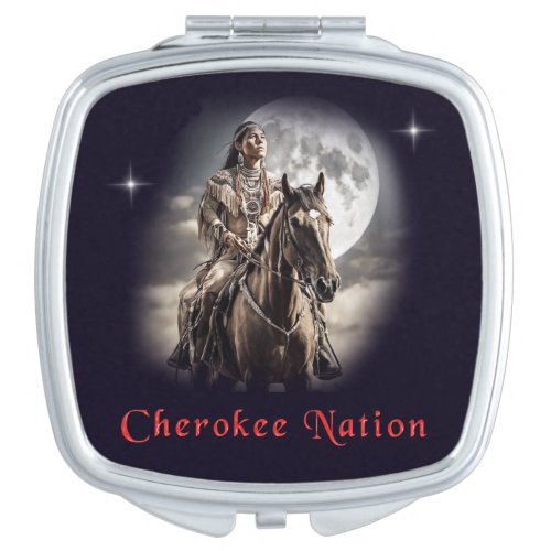 Cherokee Nation Compact Mirror