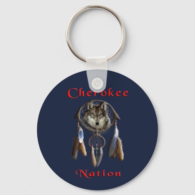 Cherokee Nation Keychain (Front)