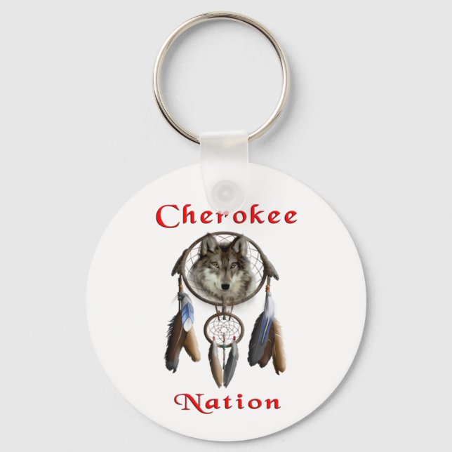 Cherokee Nation Keychain (Front)