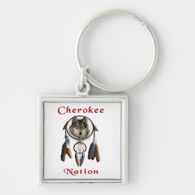 Cherokee nation keychain (Front)