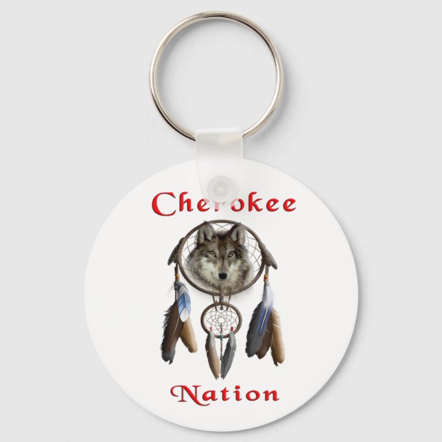Cherokee nation keychain (Front)