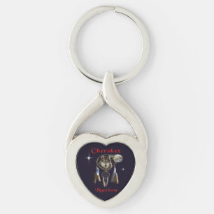 Cherokee nation keychain