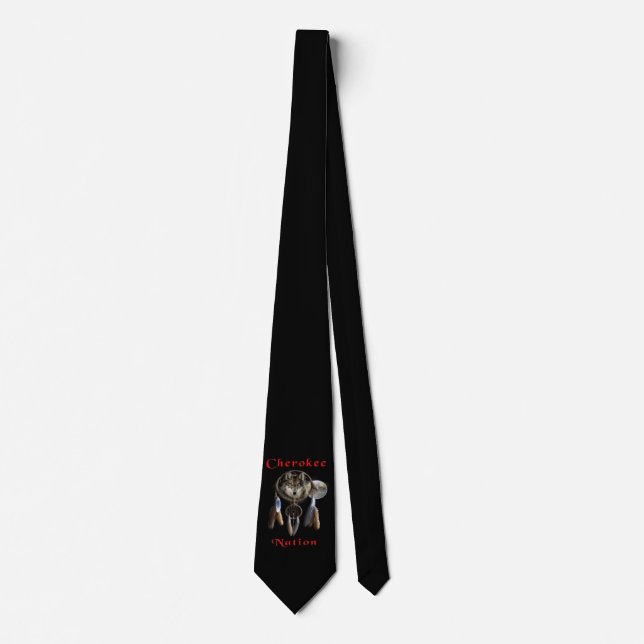 Cherokee nation neck tie (Front)
