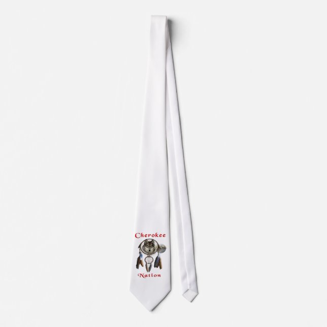 Cherokee nation neck tie (Front)