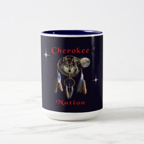 Cherokee Nation Two_Tone Coffee Mug
