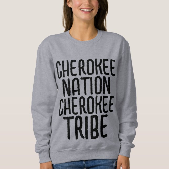 CHEROKEE NATION VINTAGE T-SHIRTS SWEATSHIRTS (Front)