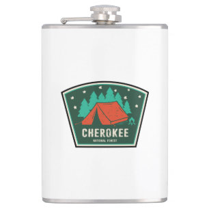 Cherokee National Forest Camping Flask