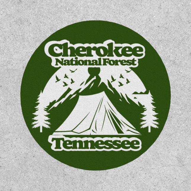 Cherokee National Forest Tennessee Patch (Front)