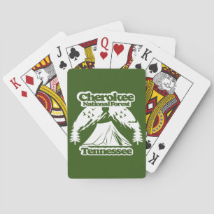 Cherokee National Forest Tennessee Poker Cards