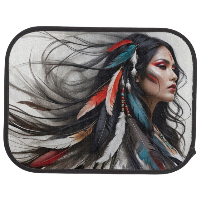 Cherokee Pride 4 Car Floor Mat (Rear)