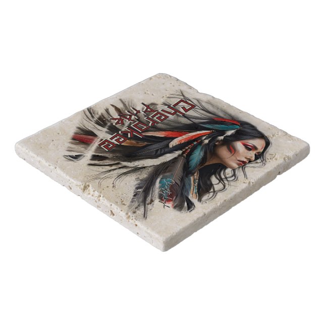 Cherokee Pride 4 Trivet (Corner)