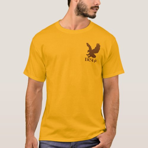 Cherokee Pride and Eagle in Brown T_Shirt