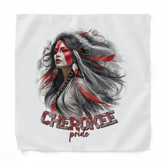 Cherokee Pride Bandana (Front)