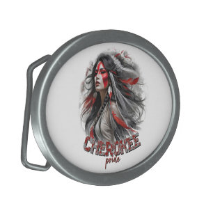 Cherokee Pride Belt Buckle