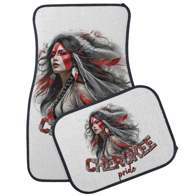 Cherokee Pride Car Floor Mat (Set)