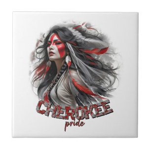 Cherokee Pride Ceramic Tile