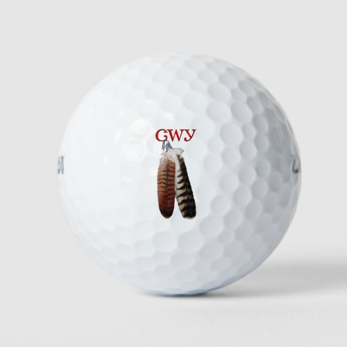 Cherokee Pride Golf Balls