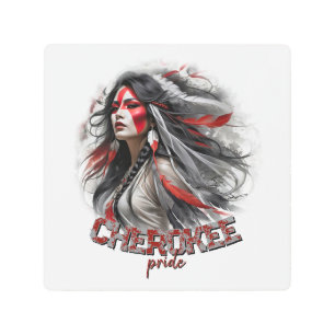 Cherokee Pride Metal Print