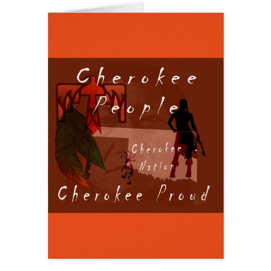 cherokee proud cards (Front)