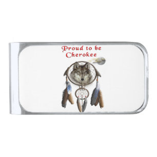 Cherokee Silver Finish Money Clip