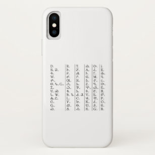 Cherokee Syllabary Customize iPhone X Case