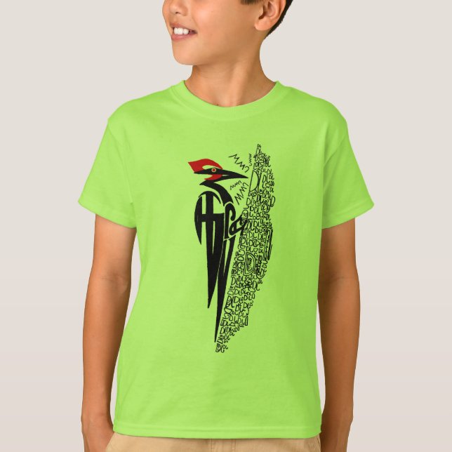 Cherokee Woopecker (Dalala) - kid's tee (Front)