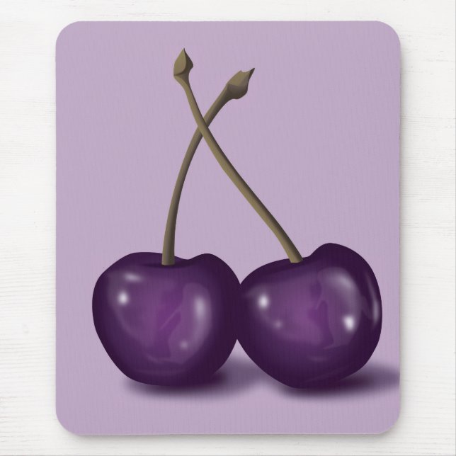 cherries 3 mouse pad (Front)