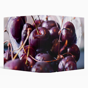 Cherries 3 Ring Binder