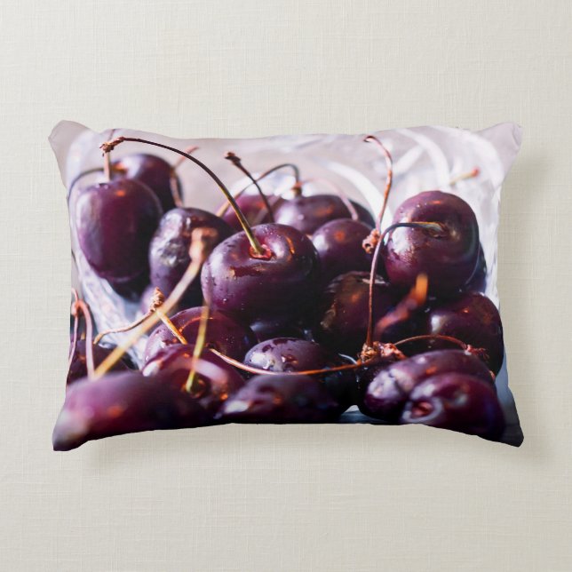 Cherries  accent pillow (Front)