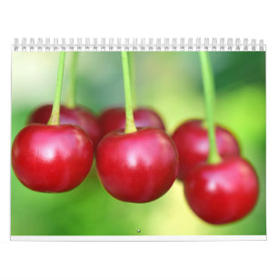 Cherries and Berries Delicious Fruits Photography Calendar