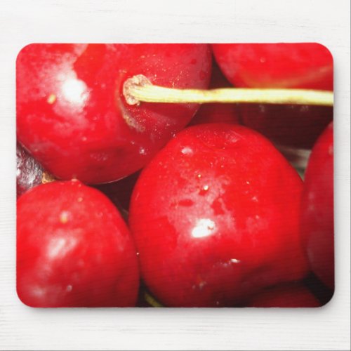 Cherries Art Photo Mouse Pad