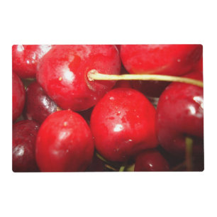 Cherries Art Photo Placemat