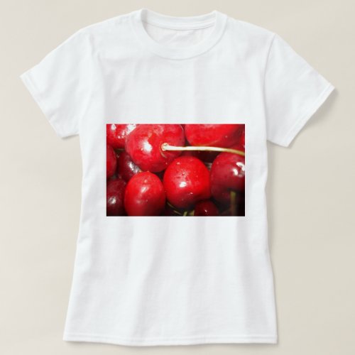 Cherries Art Photo T_Shirt