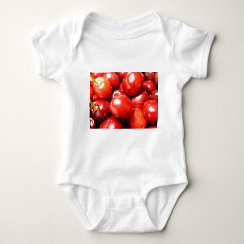 Cherries Baby Bodysuit