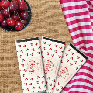 Cherries Baby Shower Hershey Bar Favors