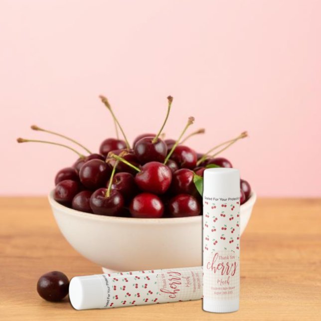 Cherries Baby Shower Lip Balm (Creator Uploaded)