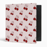 Cherries Binder at Zazzle