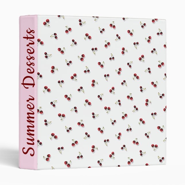 Cherries Binder (Front/Spine)