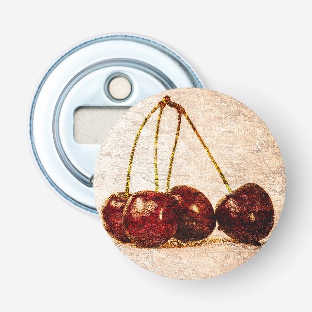 Cherries Bottle Opener (Front)