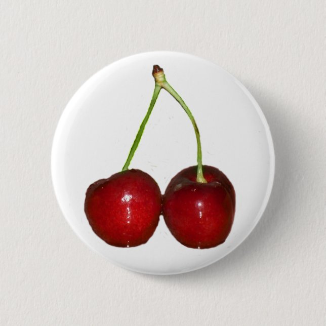 Cherries Button (Front)