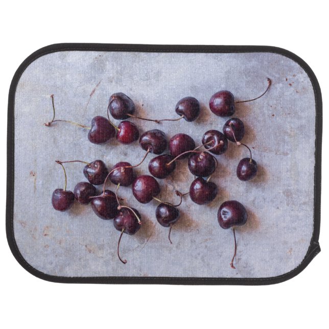 Cherries  car floor mat (Rear)