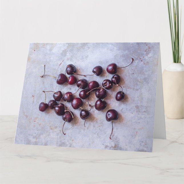 Cherries Card (Front)